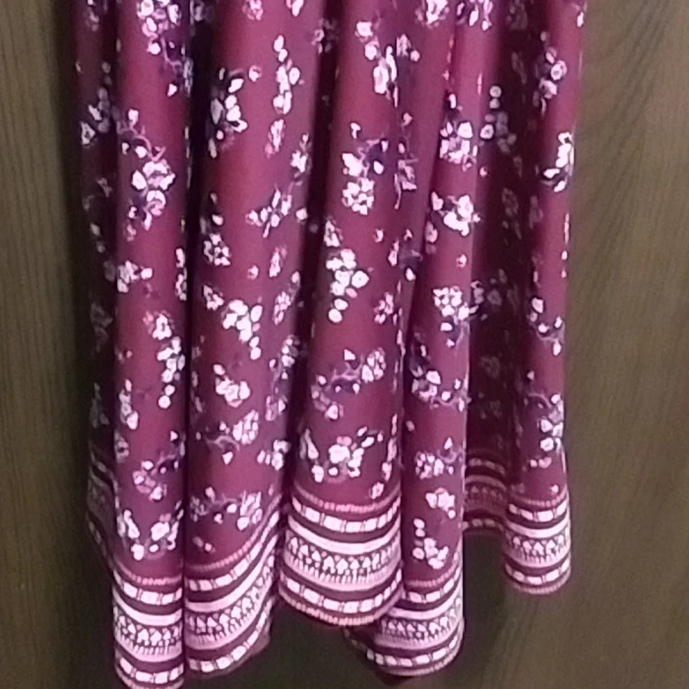Abercrombie kids floral halter dress